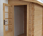 Garden shed Adossata